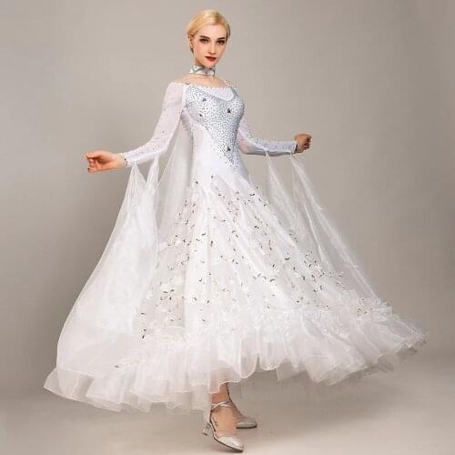 Ballroom dance dress women ball dress standard dance dress for dancing waltz dress tango dance costumes dance wear foxtrot