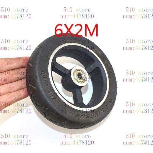 Free shipping 6X2 tyre 6 Inch Scooter Tire with hub Tube Set Electric Scooter Wheel Chair Truck Electric Scooter Pneumatic