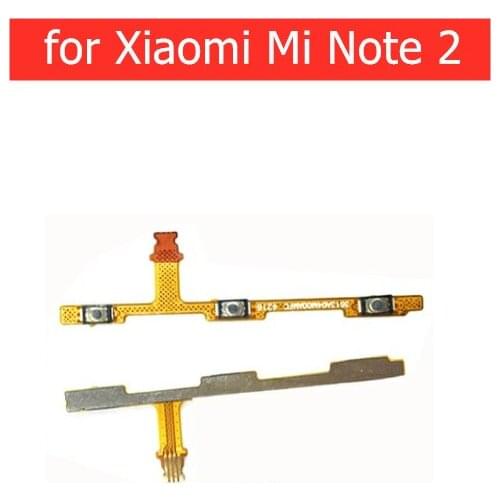 For Xiaomi Mi Note 2 Power Volume Side Key button Flex Cable On Off Switch Flex Replacement Repair Parts