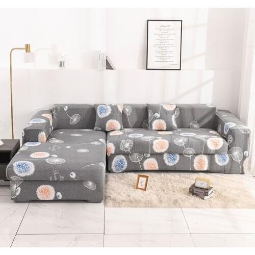Floral Leaves animal Printing Sofa Cover Flexible Stretch Big Elasticity Couch Cover L Corner Cover Sofa Slipcover