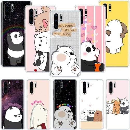 Three Little Bears Phone Case For Huawei Honor 10 9 20 9X 8A 8X 8S 7A 7X Lite Pro 10i 20i Y5 Y6 Y7 Y9 2019 Cover Coque