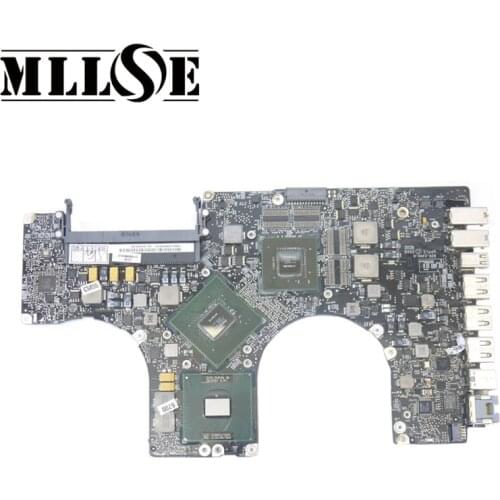 MLLSE Mid 2009 Laptop Motherboard 820-2390-A For Apple Macbook pro 17" 2.66Ghz Replacement A1297 1297 Logic board 820 2390 A