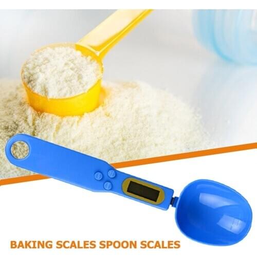 500g/0.1g Kitchen Measuring Spoon with LCD Display Digital Electronic Baking Scales for Household Kitchen Supplies