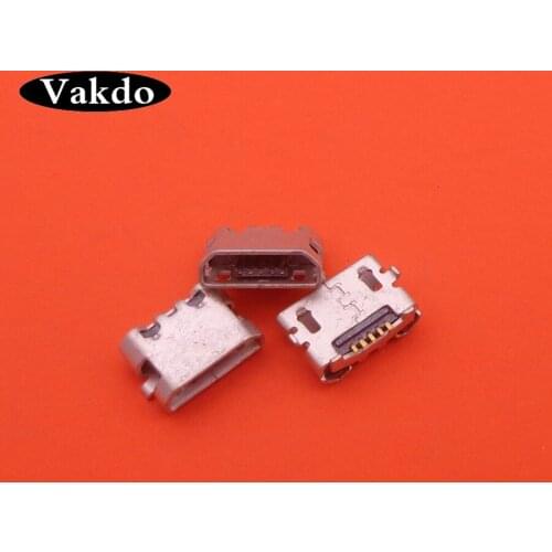 50pcs Micro 5P USB Jack USB charging port connector For OPPO R815T R809T R819T R829T R833T N1 N1T Tail Plug