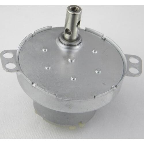 JS-50 Gear Electric Motor 12V DC 150RPM Reduced DC Motor Horizontal Hole Shaft Gearbox
