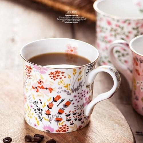 Nordic Luxury Espresso Mug Ceramic Cute Handmade Coffee Travel Mug Creative Reusable Tazas De Cafe Kitchen Dining Bar DL60MK
