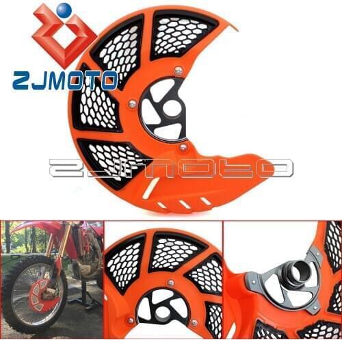 Front Brake Disc Rotor Protector For Enduro 125 150 200 250 300 450 505 525 530 EXC EXC-F 03-15 Brake Disc Protection