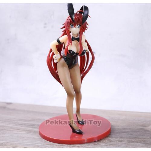 High School DxD bunny girls Rias Gremory Himejima Akeno Sexy girls Anime PVC Action Figures toys Anime figure Toys gift For Kids