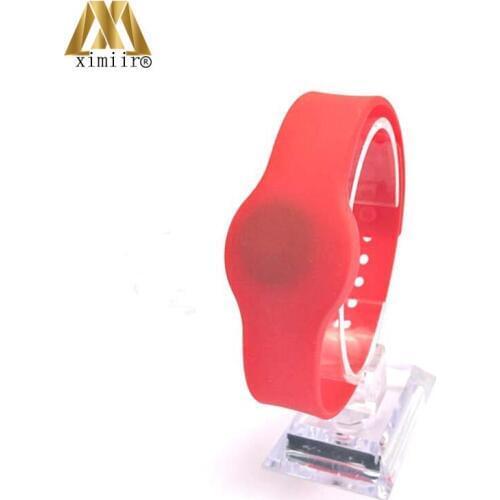 TK4100 RFID 125Khz Smart Wristband Silicone Electronic Bracelet Wrist band EM-04-6 Waterproof Read Multiple Colors 100pcs