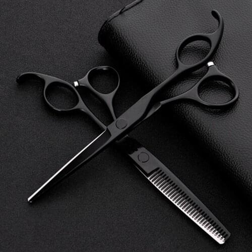 6" japanese hair cutting shears professional barber kit for hair salon de coiffure thinning scissors hairdressing scissors cut