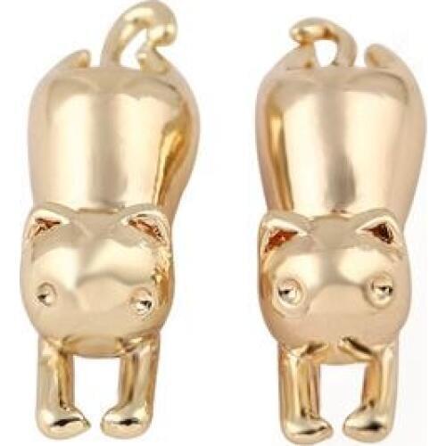 Yiustar New Fashion Earrings Small Cat Stud Earrings Animal Small Cat Earrings For Women Jewelry Wedding Party Gifts E094