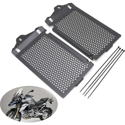 Motorcycle Radiator Protective Cover Guard Radiator Grille Cover For BMW R1200GS LC Aventura 13-18