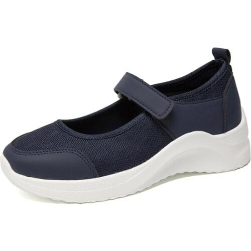 Women Summer Breathable New Athletic Sports Mary Jane Sneakers with Bright Color