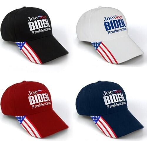 Baseball Cap Biden 2020 U.S. Presidential Election Support Mesh Breathable Cap Wholesale Custom Pattern Summer Outdoor Sports