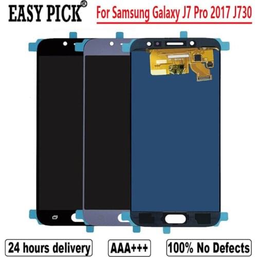 For Samsung Galaxy J7 Pro 2017 J730 J730F J730GM/DS J730FM/DS J730G/DS LCD Display Touch Screen Digitizer Assembly Free Tools