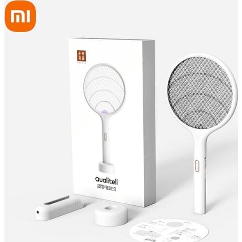XIAOMI 3500V Electric Insect Racket Swatter Zapper USB 1200mAh Rechargeable Mosquito Swatter Kill Fly Bug Zapper Killer Trap