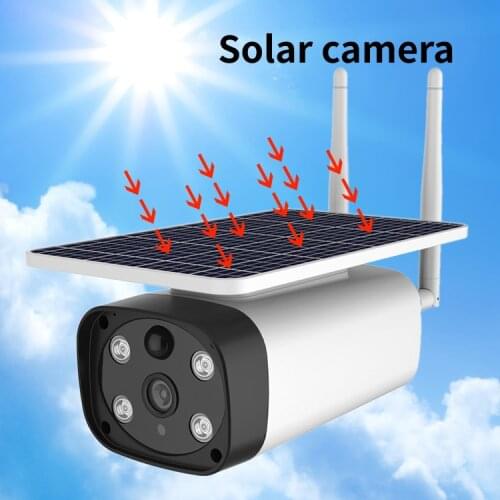 Y8-SL 1080P Solar Camera WIFI Wireless Outdoor IP67 18650 Battery Powered Security IP Cameras PIR