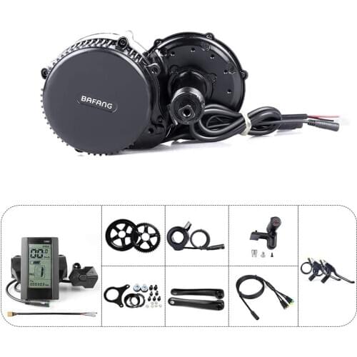 Ebike Moto Conversion Kit 48V 750W Bafang BBS02B Mid Drive Motor Electric Bicycle BB68-73mm Powerful Engine