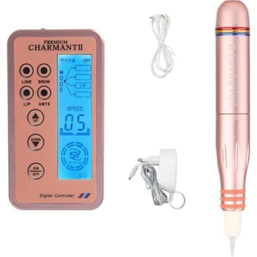 Charmanent Permanent Makeup Machine for Eyebrows Eyeliner Lip Beauty Rotary Motor For Tatoo MTS With Speed Control