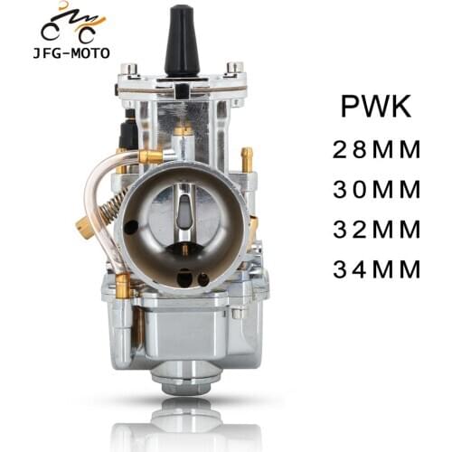 Motorcycle Aluminum Alloy Carburetor Universal For PWK 28 30 32 34 For Engine 75CC-300CC ATV Scooters Dirt Bike