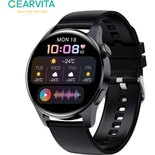 Gearvita I29 Smart Watch Men IP67Waterproof Blood Pressure Heart Rate sport fitness Sleep monitoring Remote control Smartwatch