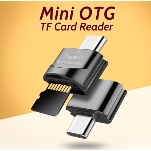 Micro Usb OTG TF Card Reader Type C To Micro-SD TF Adapter Mini Smart Memory Card Reader For Smartphone Laptop Usb C Connector