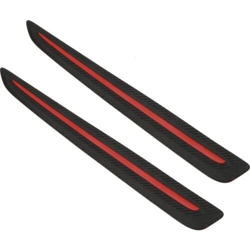 Bumper Scratch Protection Car Front/Rear Edge Corner Guard Strip Car-styling Auto Decoration Anti Collision 2 Pieces Car Sticker