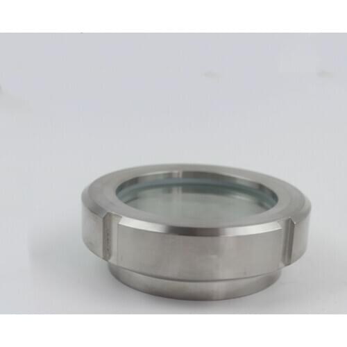 1pc Sanitary 304 Stainless Steel joints Sight Glass Observation Port Live View Mirror Pipe Fittings