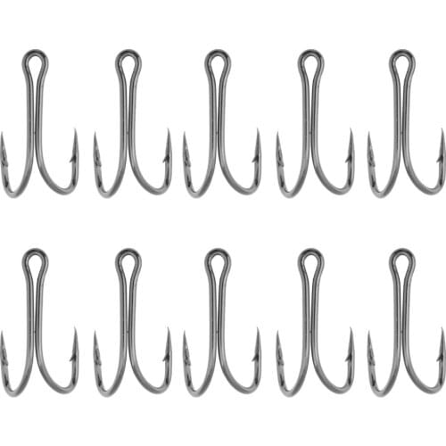 10pcs. High Carbon Steel. Fishhooks. Fishing Double Hooks. Dual Fish Hooks. 28