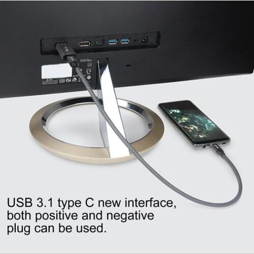 HDMI-compatible Adapter Plug And Play Eco-friendly Portable Type C to HDMI-compatible Coupler for Samsung S8 Lenovo Dell ASUS