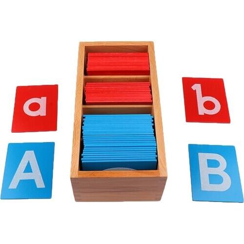 Baby kindergarten Preschool 26 A-Z Sandpaper Letter Montessori Alphabet Educational Early Learning Toy Intelligent Development
