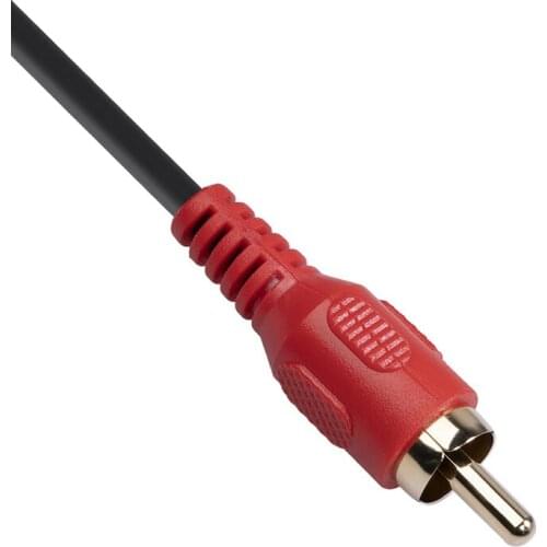 6.35 Male to Double RCA Red And White Male Audio Cable 1.5m Mixer Audio Cable JR Deals