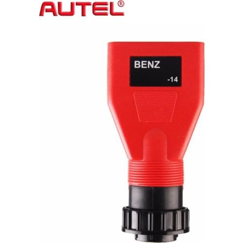 Autel 14Pin Adapter for Benz & 16Pin Adapter for Chrysler OBD2 Diagnostic Tool Connector for MS908 MK908p ,MS906BT,DS808K,MK808