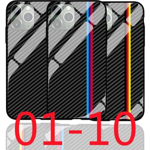 Tempered glass Phone Case for iphone X XR XS Max 7 8 11 12 plus cases Samsung Galaxy S8 S9 s10 plus note 8 9