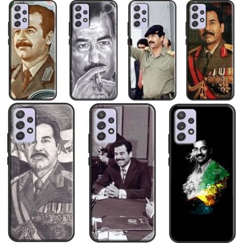 Saddam Hussein For Samsung Galaxy A12 A32 A52 A72 A51 A71 A31 A11 A02S A20S A50 A70 A20e A21S Phone Case