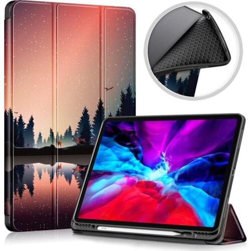 Funda for iPad Pro 11 Case 2021 2020 3th Generation with Pencil Holder Magnetic Stand Smart Cover for iPad Pro 2021 Case 11 inch