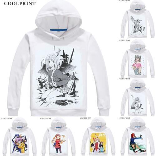 FLCL Progressive Hoodies Multi-style Hooded Hoodie Furi Kuri Fooly Cooly Haruko Haruhara Naota Nandaba Cosplay Sweatshirts