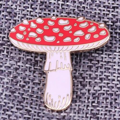 Red Mushroom Sprite Badge