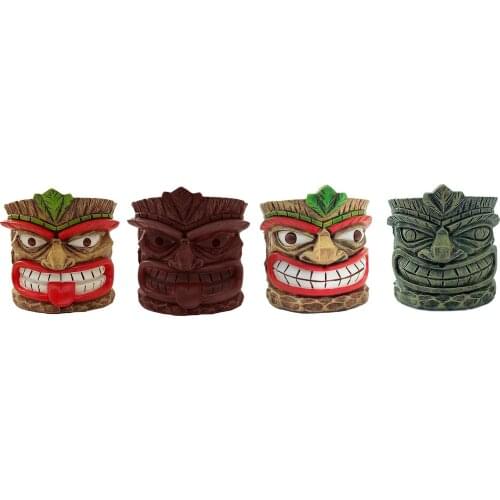 Creative Portrait Flower Planter Statue Sculpture Cactus Flower Pot Desktop Living Room Figurine Centerpiece Decor