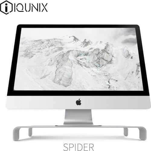 Free shipping iQunix Spider Monitor height bracket For iMac notebook For Macbook computer desktop base storage