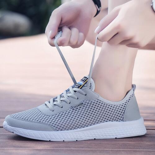 Plus 50 Original Sneakers Shockproof Mens Athletic Outdoor Sport Shoes Mesh Breathable mens Leisure Couple Shoes