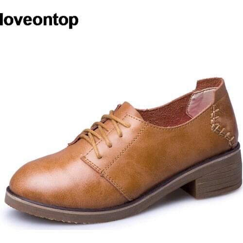 Loveontop Women's Oxfords