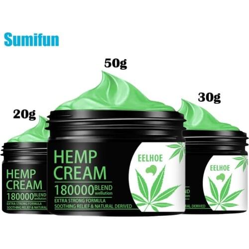 20g/30g/50g Natural Anti-Inflammation Hemp Cream For Neck Pain Balm Ointment Pain Relief Relieve Musle Relief Hemp Cream Plaster