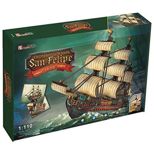 Neco 3D Puzz T4017H San Felipe Ship