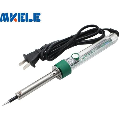 ESI-S60 220V 60W Internal Heating Adjustable Temperature Electric Solder Soldering I ron Welding with eu conversion plug
