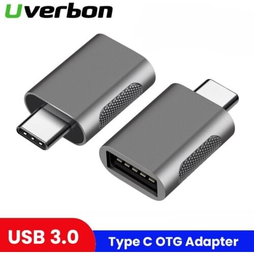 USB 3.0 Type-C OTG Adapter Type C USB C Male To USB Female Converter For Macbook Samsung S20 Xiaomi Huawei USBC OTG Connector