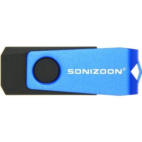 SONIZOON USB flash drive 3.0 pen drive 16GB 32GB 64GB 128GB stable high-speed Blue personalized U disk Free shipping