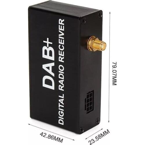 External DAB+ Digital Radio Box Receiver with Touch Control For Klyde Android 9.0 Car Radio DVD Player For European car