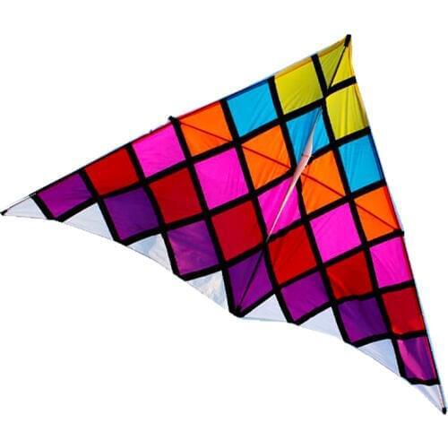 NEW Arrive 5squre Power Single Line Delta Kite nylon Cloth With Handle And Line Good Flying Factory Outlet
