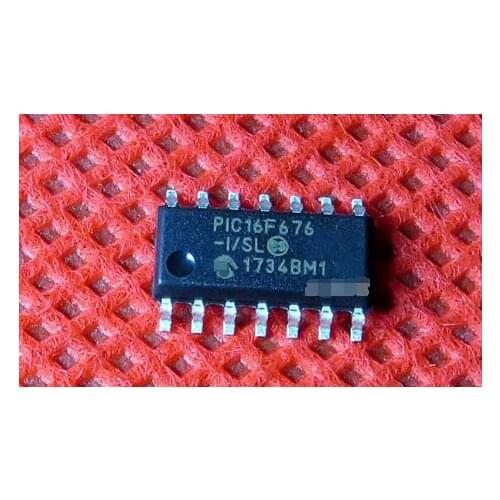 100% NEW Free shipping PIC16F676-I/SL PIC16F676 SOP14 MODULE new in stock Free Shipping